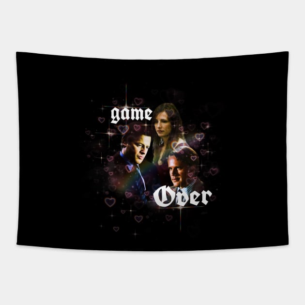 Game Over Saw Apprentices Tapestry by The Warehouse 