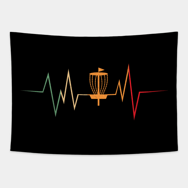 disc golf Tapestry by Mandala Project