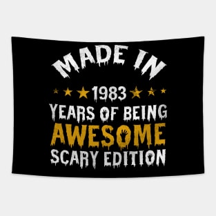 made in 1983 years of being limited edition Tapestry