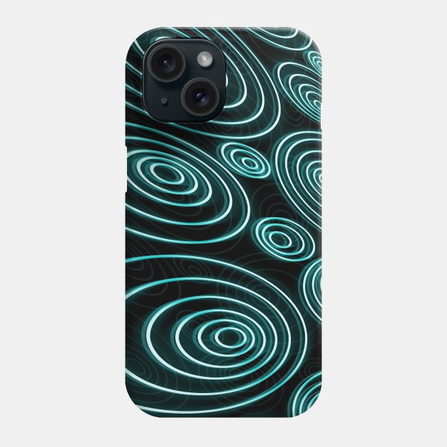 Circles + One Phone Case by mrpsycho