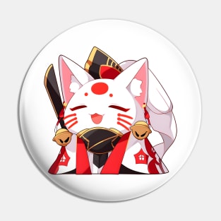 Cat Priestess Pin