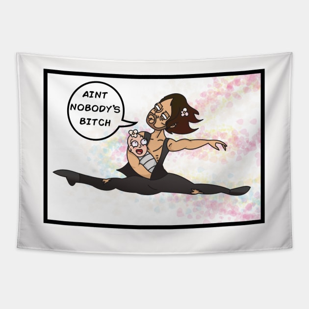 Ain't Nobody's Bitch Tapestry by UnseriousDesign