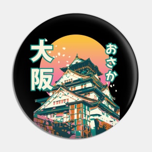 Osaka castle Pin