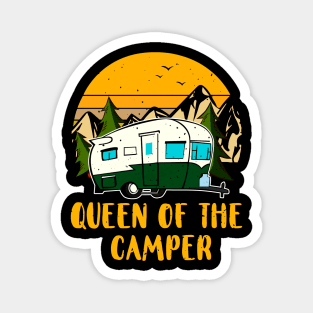 Queen Of The Camper Magnet