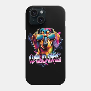 Wild One Dachshund Dog Phone Case