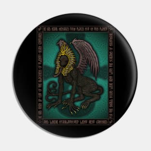 Nyarlathotep Icon 2 - Azhmodai 2018 Pin