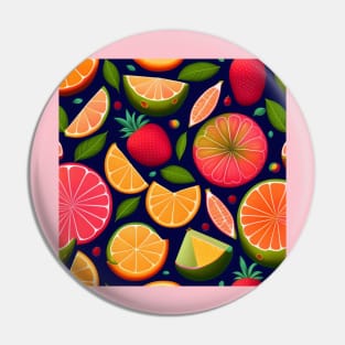 Strawberry Orange Pin