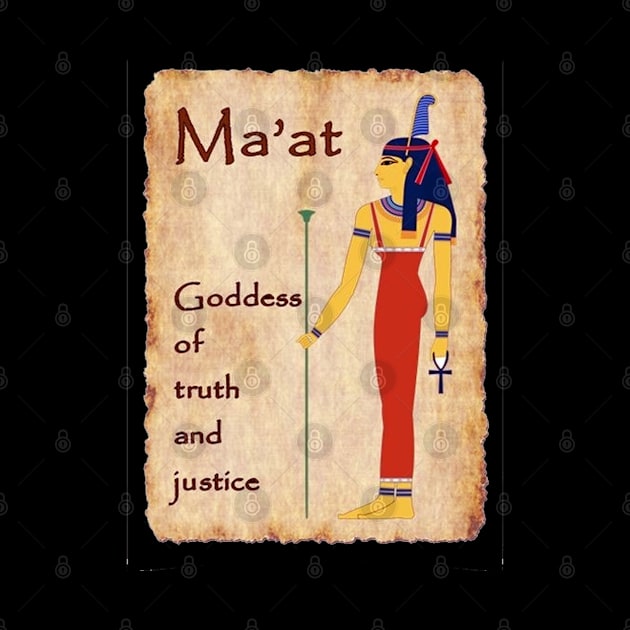 Egypt - Maat the goddess by momo1978