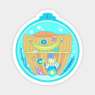 Polly Pocket Mermaid Magnet