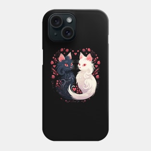 Turkish Angora Couple Valentine Phone Case