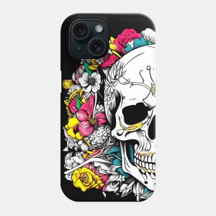 Skull dama Phone Case