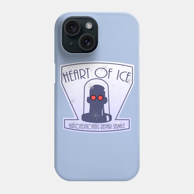 HEART OF ICE: AIRCONDITIONING REPAIR SERVICE Phone Case by ryanofinterest