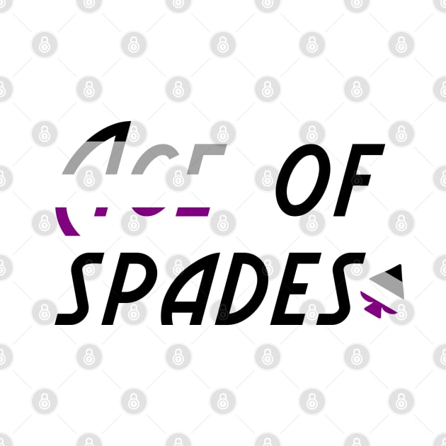 Ace of Spades Spade Asexual by HyrizinaorCreates