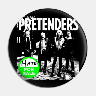 Pretenders - Hate For Sale Pin