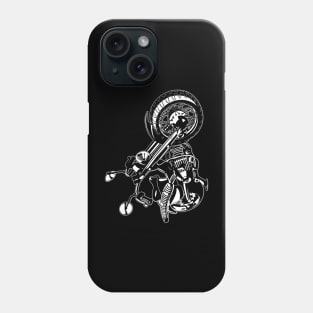 Cartoon Motorcycle Phone Case