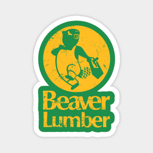 Beaver Lumber Magnet