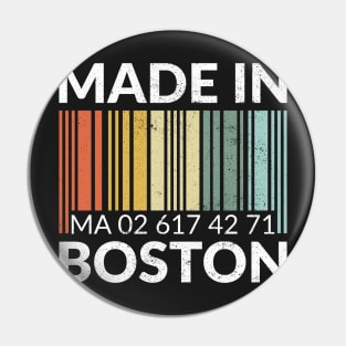 Made in Boston Pin