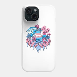 Transgender Frog Fungi Handful Phone Case