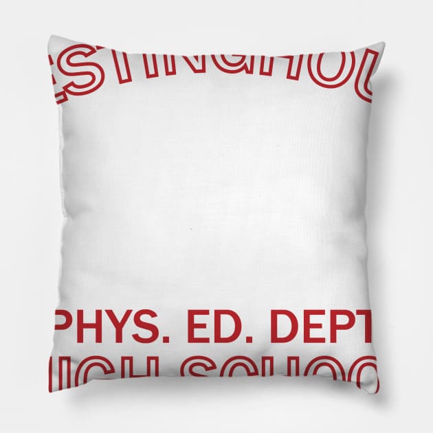 Westinghouse Phys. Ed. Dept. Pillow by Water Boy