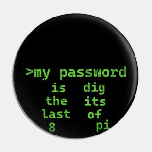 Pi Password Pin