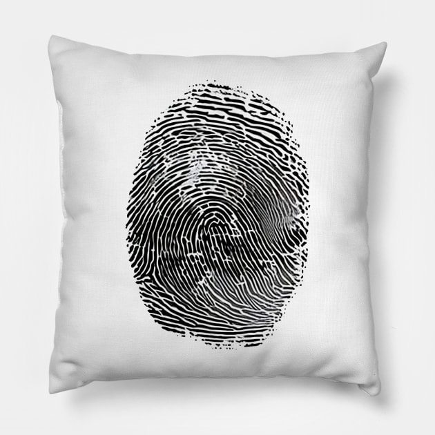 Fingerprint Pillow by AlienMirror
