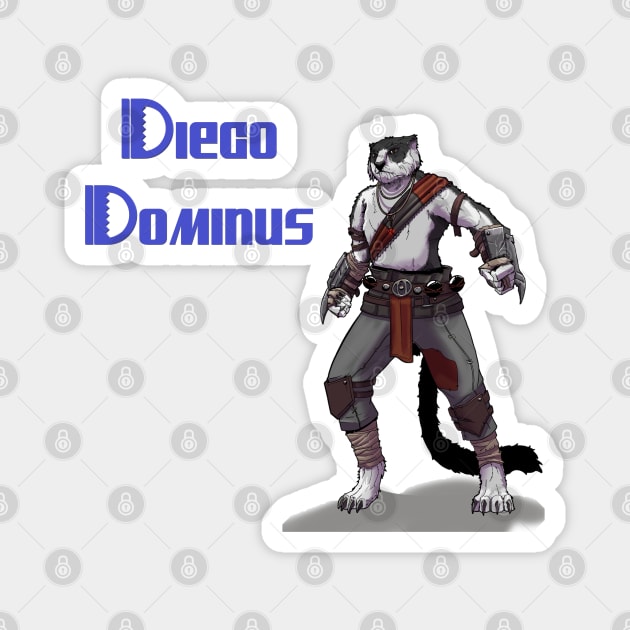 Diego Dominus Magnet by Die by the Sword Podcast