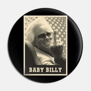 brown cream Baby Billy Pin