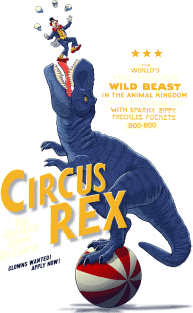 Circus Rex Magnet