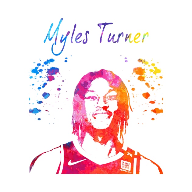 Myles Turner by Moreno Art