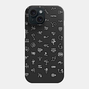 Sigils of the Fallen Ones Phone Case