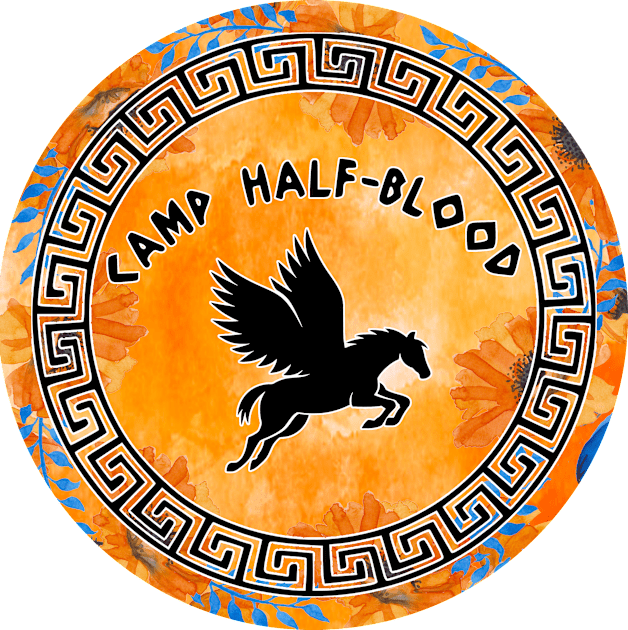 Camp Half-Blood Crest Kids T-Shirt by Mint-Rose