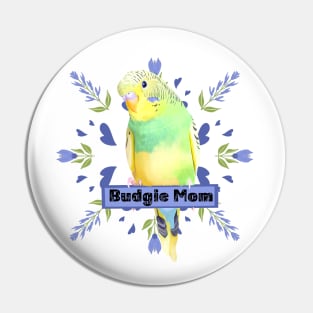 Budgie Lover Gift Pin