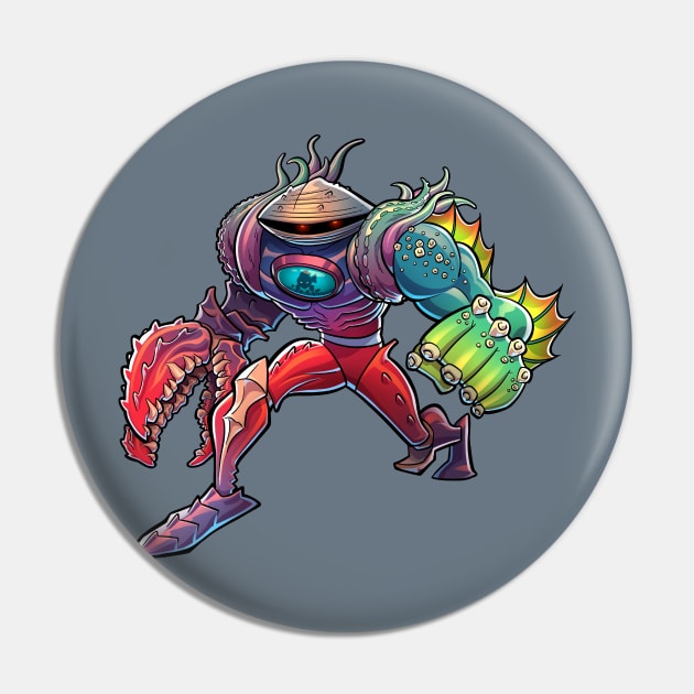 Chowderhead Pin by tommartinart