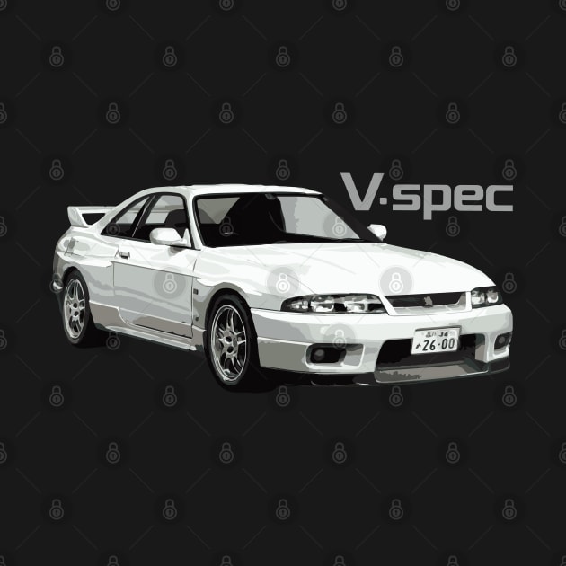 R33 SKYLINE GTR V-SPEC JDM by cowtown_cowboy