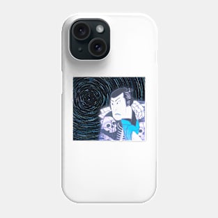 Samurai Death Space Phone Case