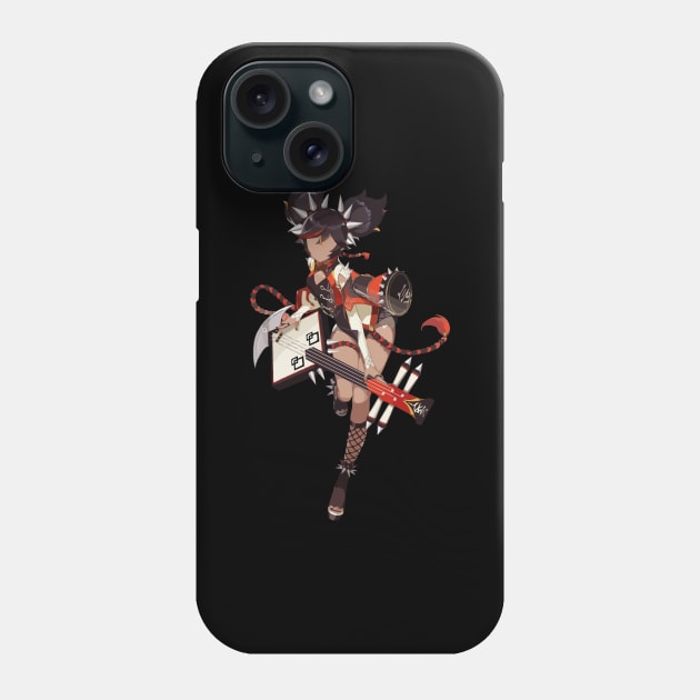 Genshin Impact Xinyan Phone Case by Rendigart