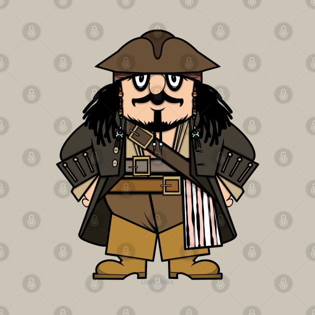 Captain Jack Pugwash by Dark_Inks