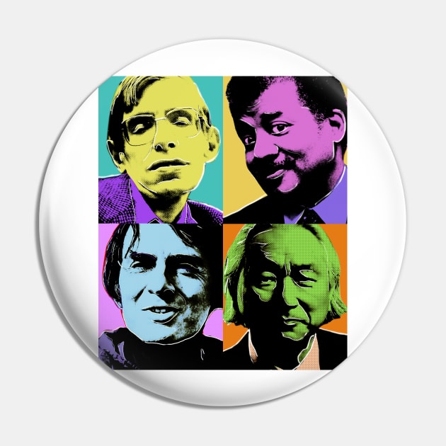 The Fab Four Physicists Pin by timwiencek