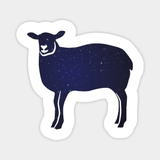 Cool sheep lamb goat color T-shirt Magnet