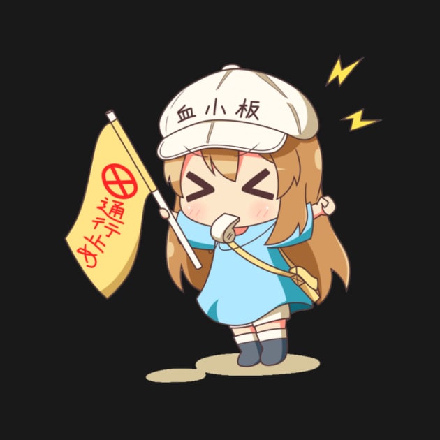 Platelet Cells At Work by Beastlykitty