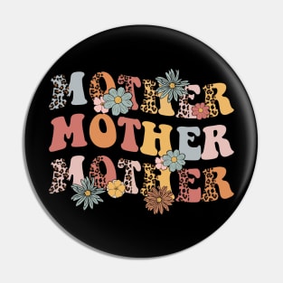 Mother Flower Happy Mother's Day Cute Gift for Women Mom Grandma Pin