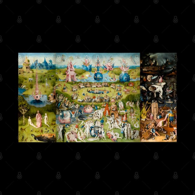 Hieronymus Bosch, The Garden of Earthly Delights by Scar