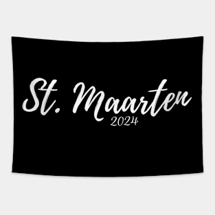 St. Maarten Souvenir Caribbean Sun 2024 Travel Gift Tapestry