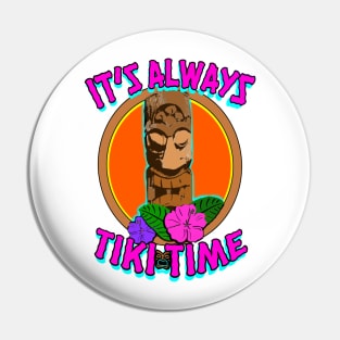 Retro: Tiki Time Pin