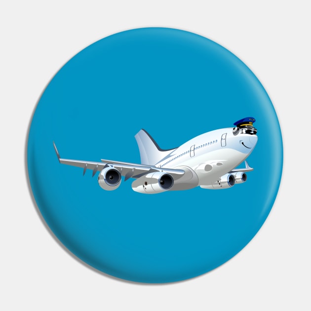 Cartoon plane Pin by Mechanik