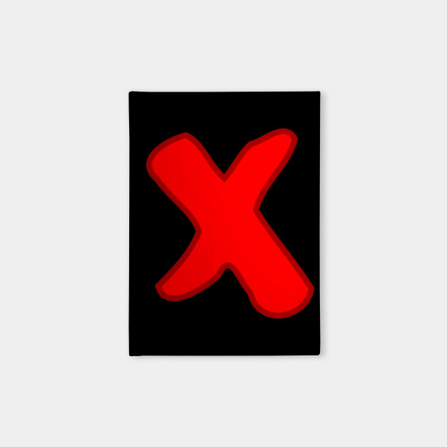x marks the spot graphic notebook teepublic