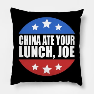 China Ate Your Lunch Joe Presidential Debate 2020 Pillow