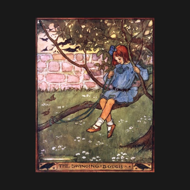 The Swinging Bough by Florence Harrison by vintage-art