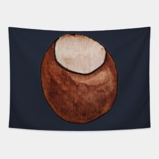 Elegant Chestnut in Watercolors Tapestry