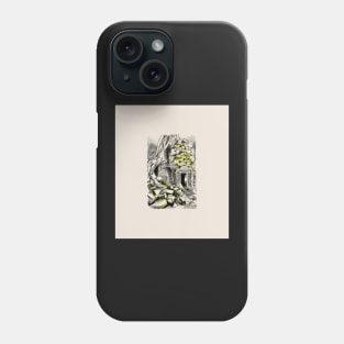 Overgrown temple Phone Case